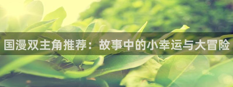 omofun纯净版2024：国漫双主角推荐：故事中的小幸运与大冒险